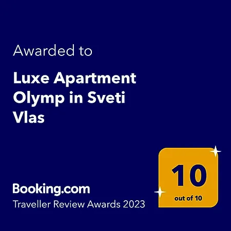 Luxe Olymp In Apartment Sveti Vlas
